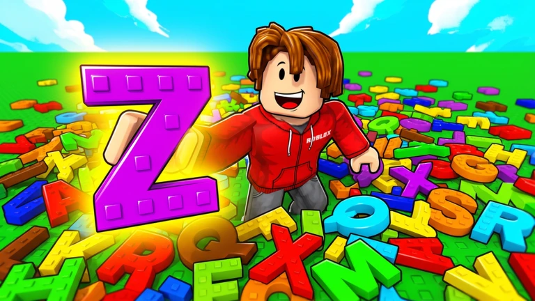 Collect The Alphabet Roblox game banner